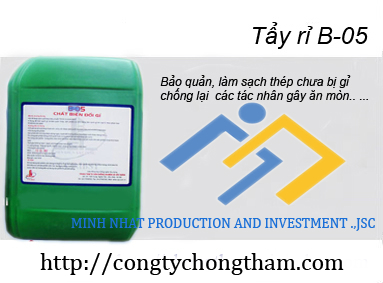 Tẩy gỉ sắt thép B-05